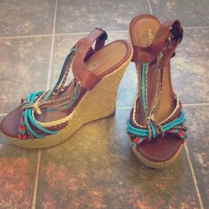 Rue 21 wedge heels